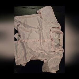 Ladie's Pink Short Sleeve Shirt/ Shorts Pj Set